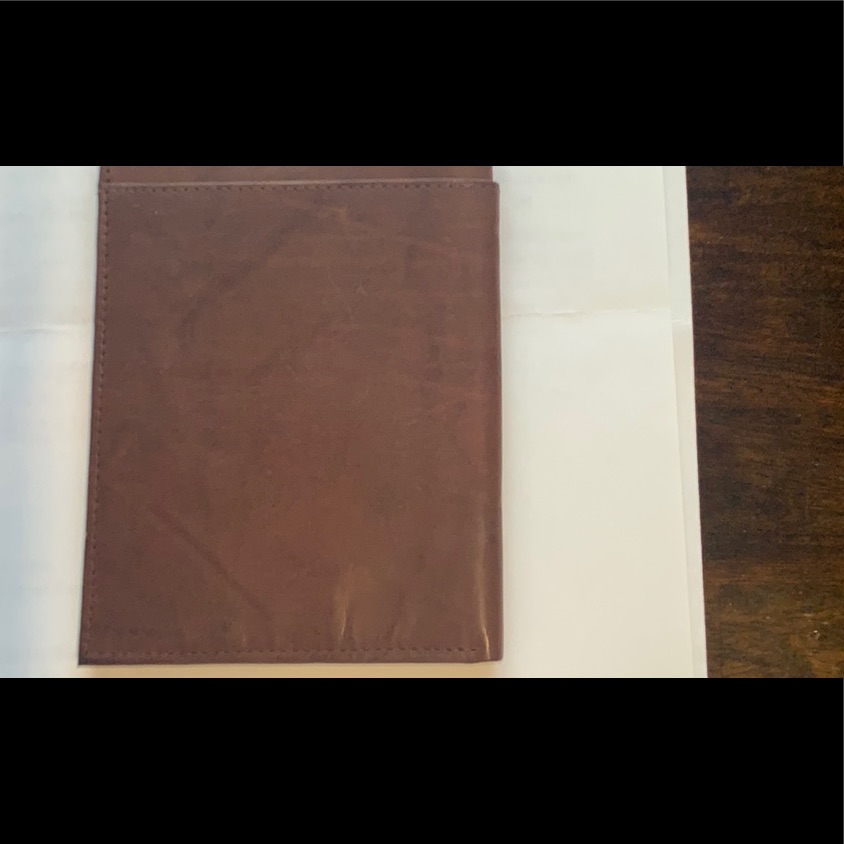 Genuine Leather Passport Wallet